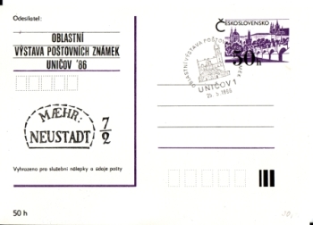 CDV 192 XVII / 86 - CZ 1986 05 010 ●